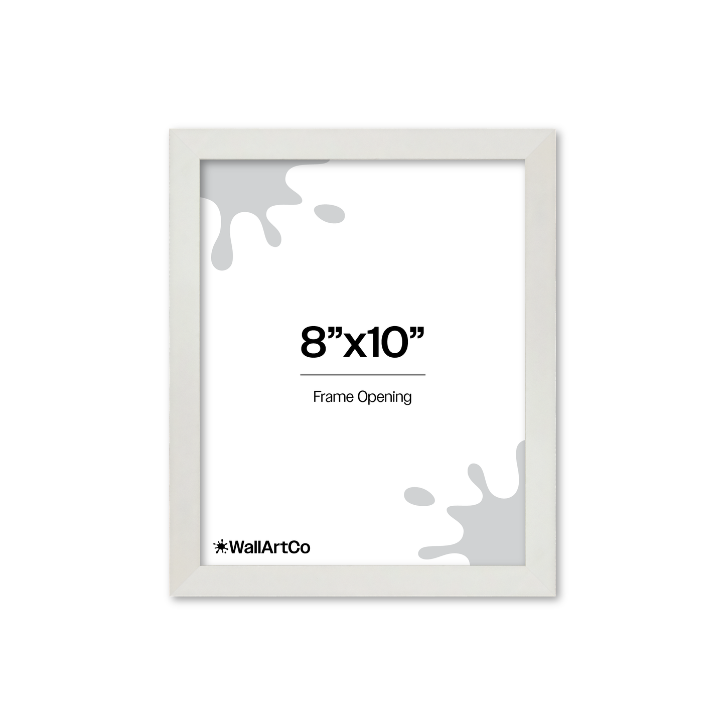 Front of picture frame