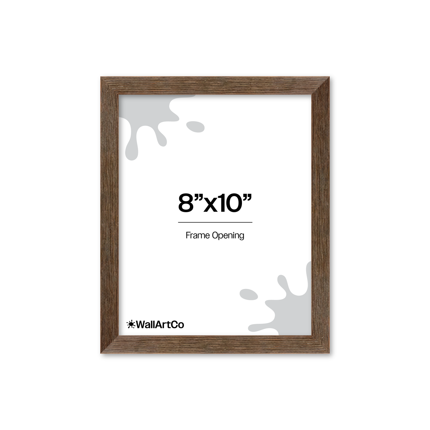 Front of picture frame