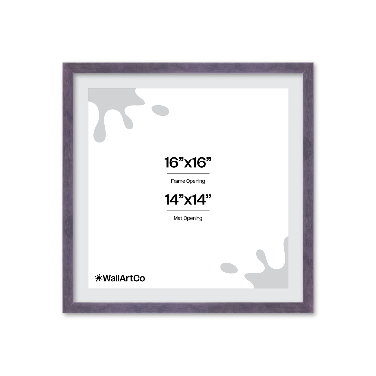 The Cool Kid - Purple Picture Frame