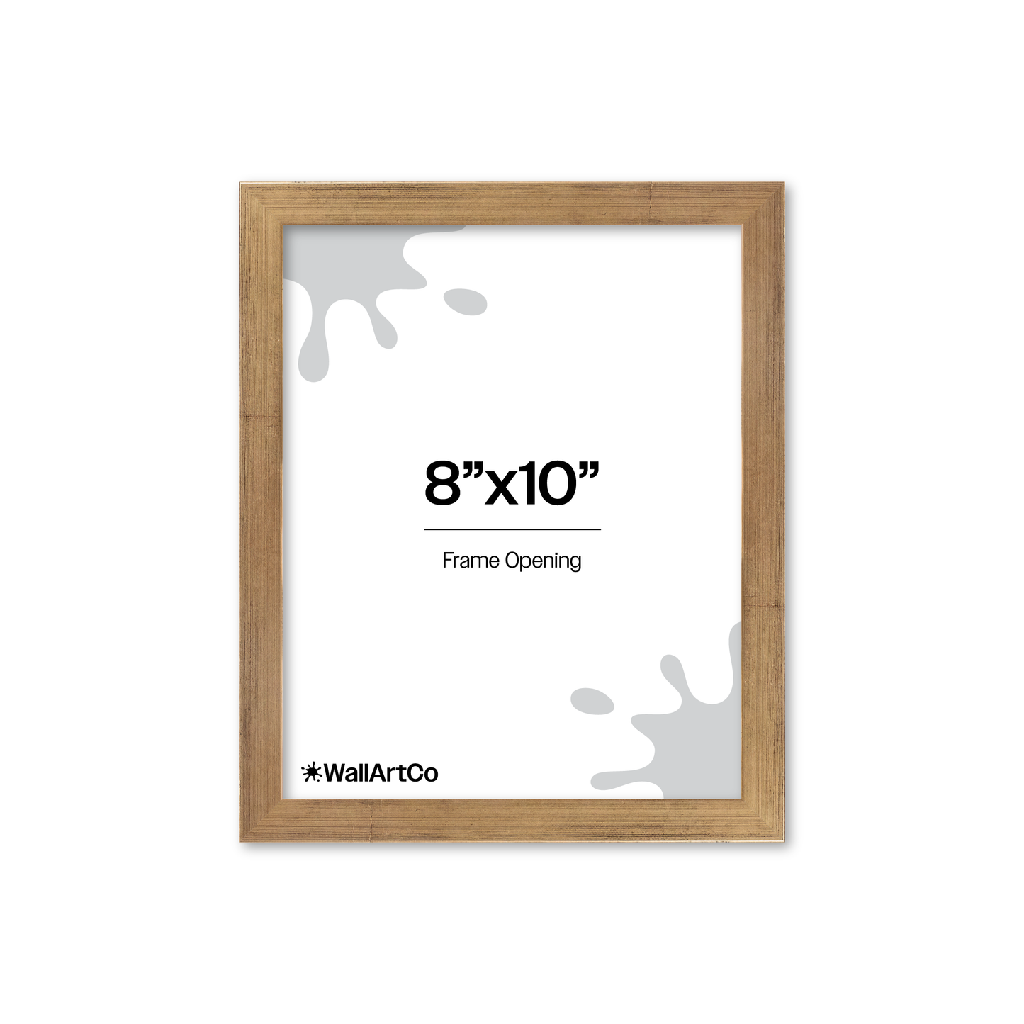 Front of picture frame