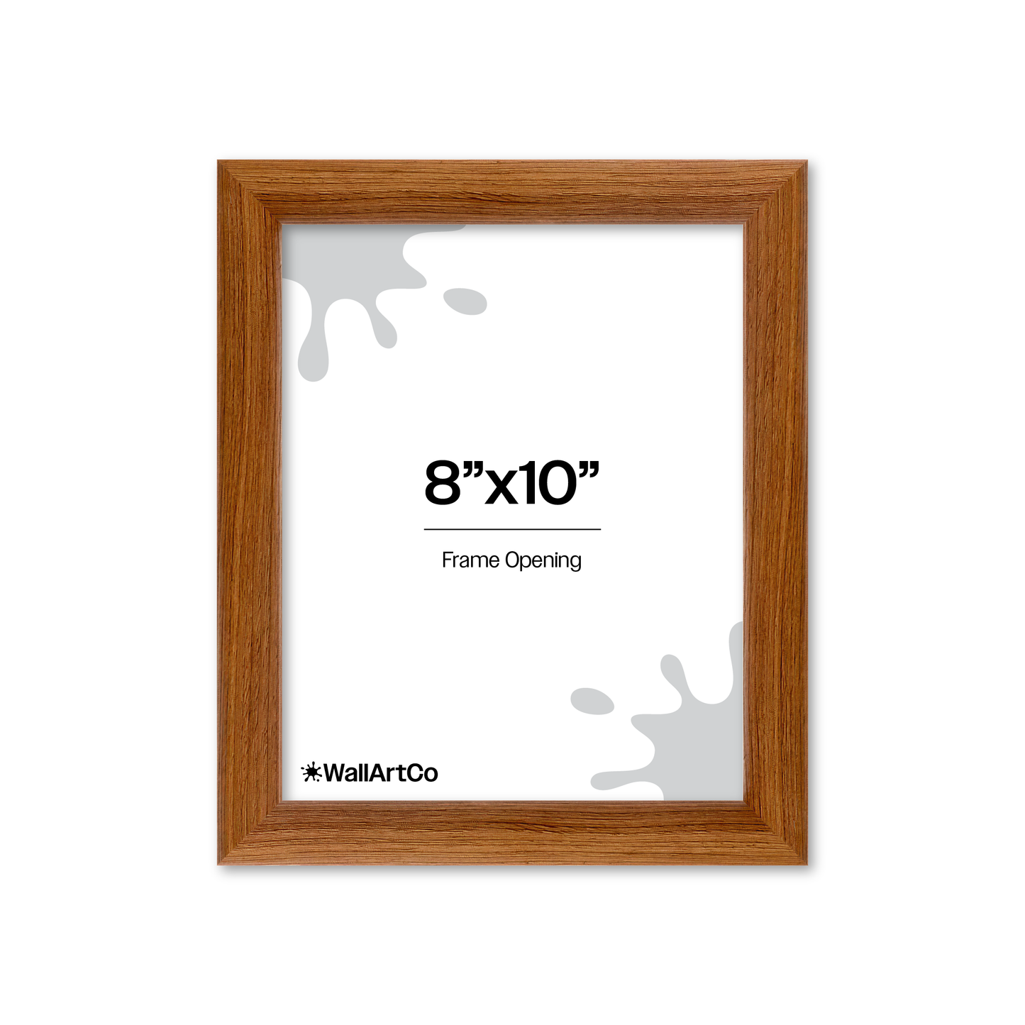 Front of picture frame
