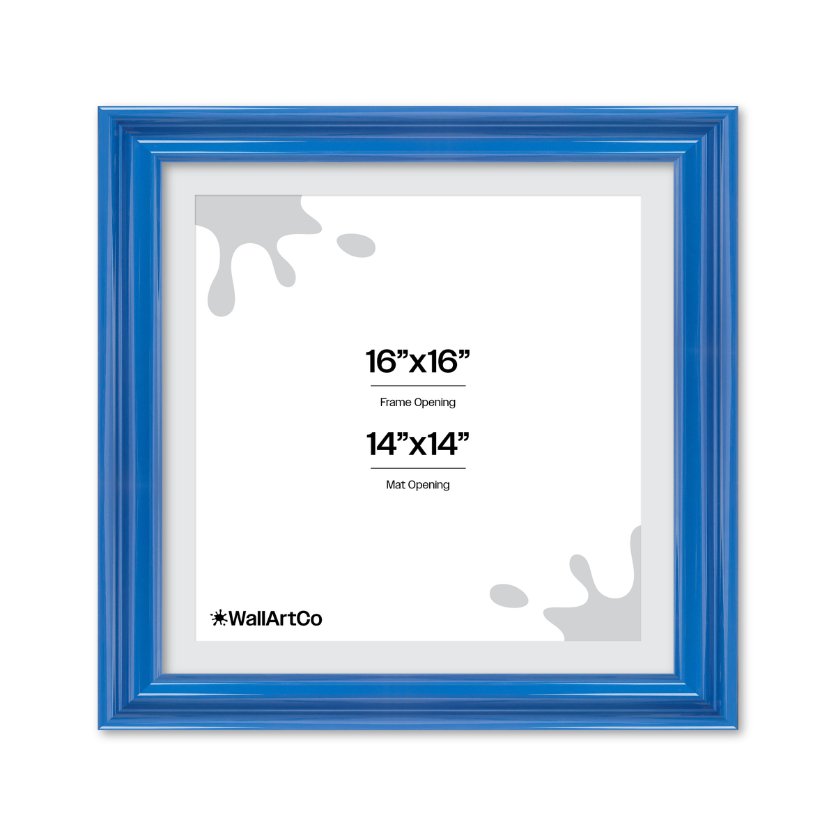The Loud One - Blue Picture Frame