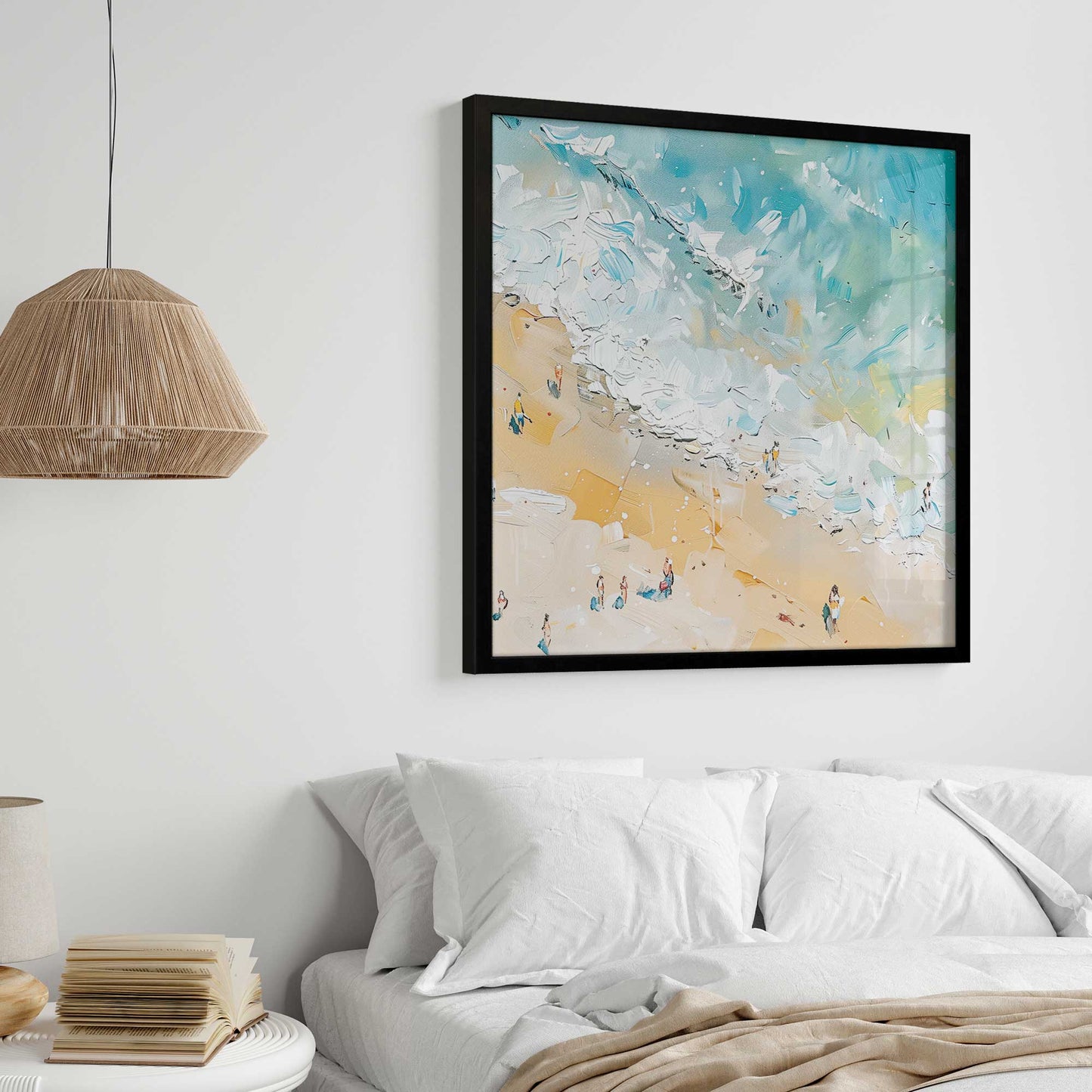 Summer Shoreline v2 Art Print