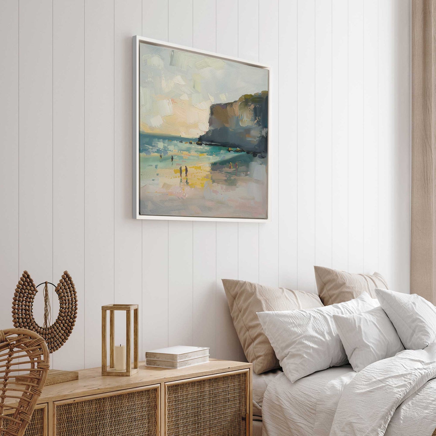 Lazy Day by the Cliffs II Canvas Print