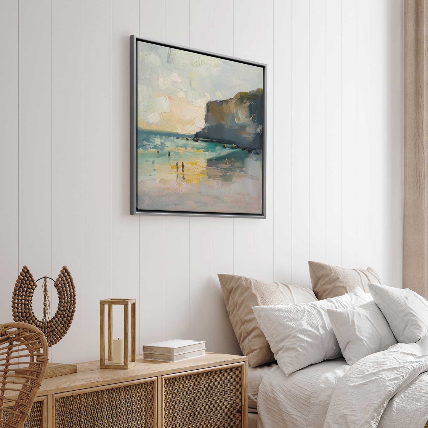 Lazy Day by the Cliffs II Canvas Print