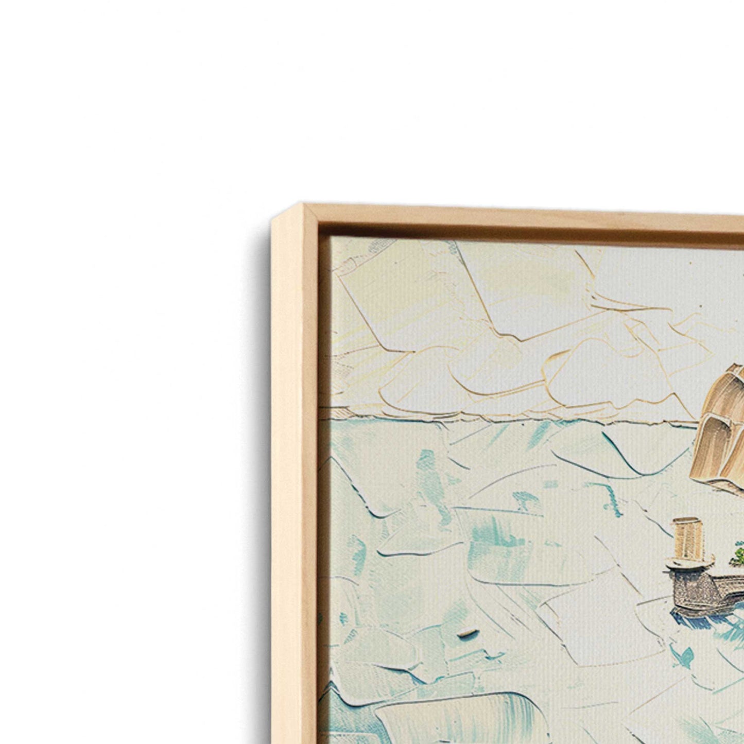 Summer in Positano Canvas Print, Set of 2