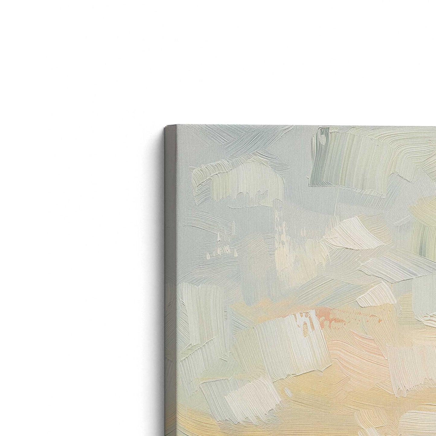 Calm Cliffside Coast Pair Canvas Print, Set of 2
