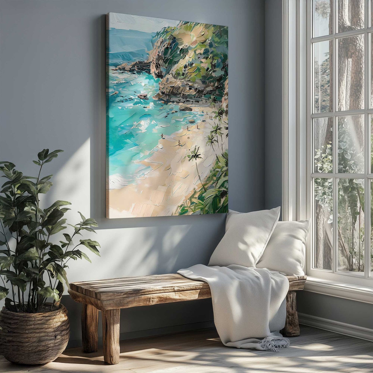 Picture of art in a room