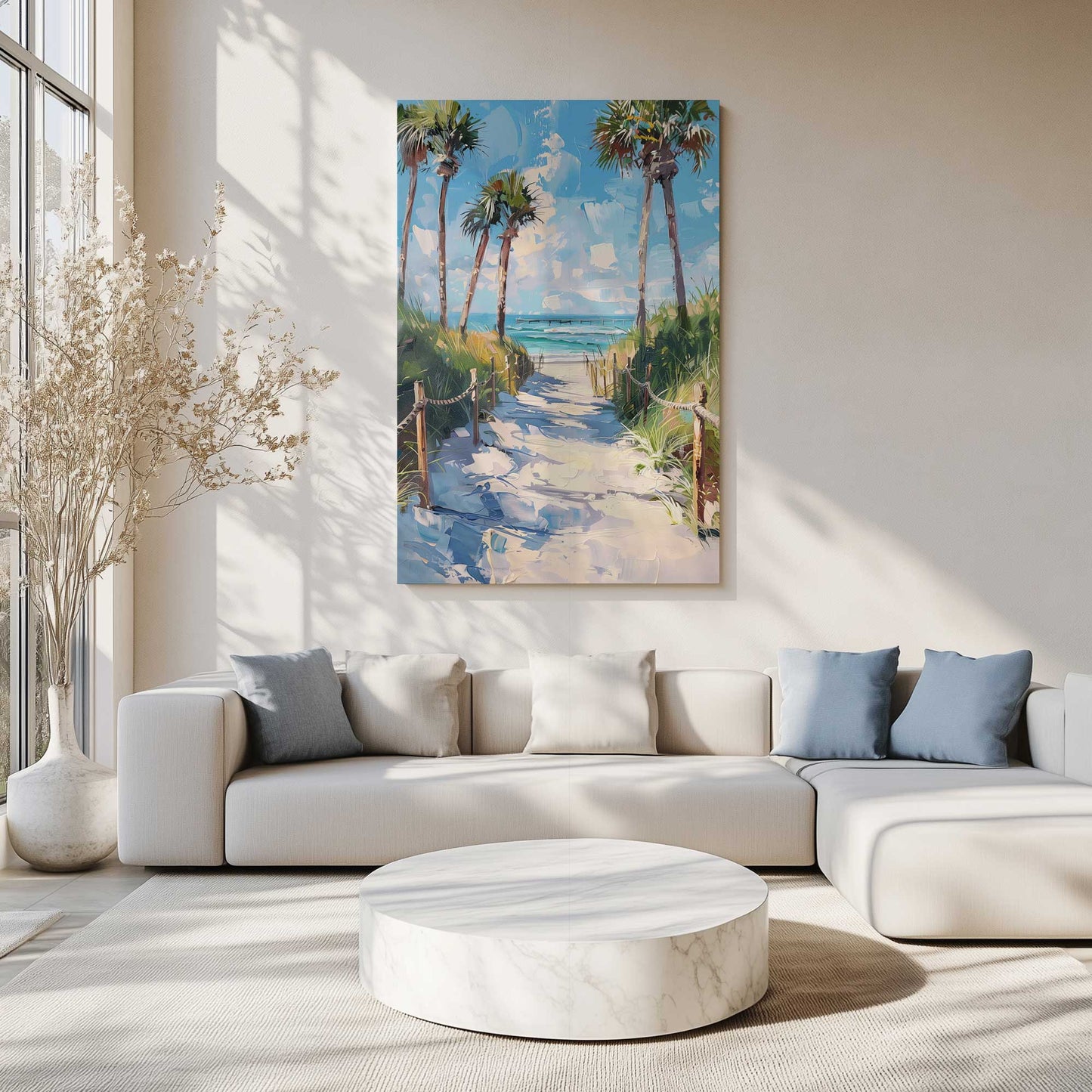 Picture of art in a room