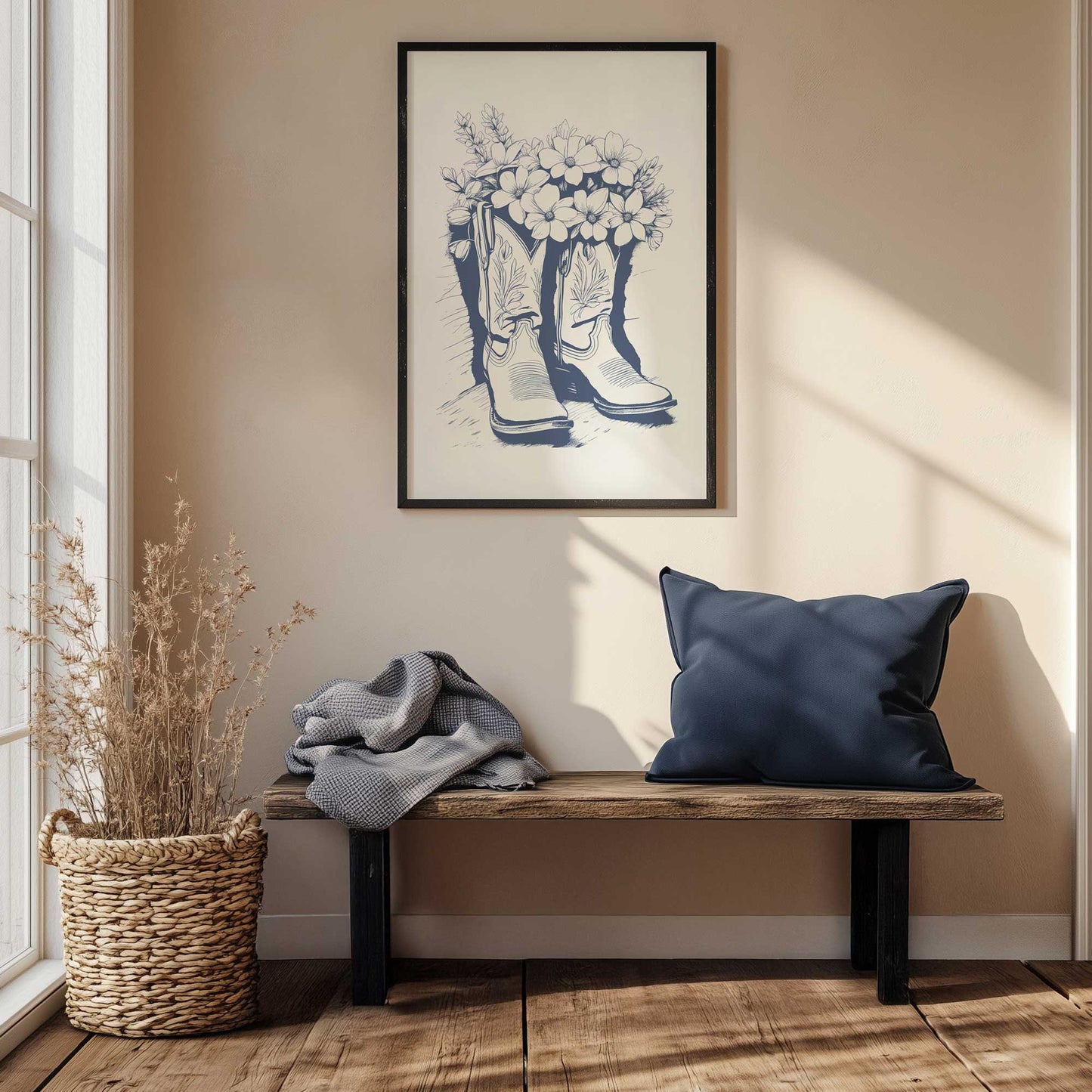 Picture of art in a room