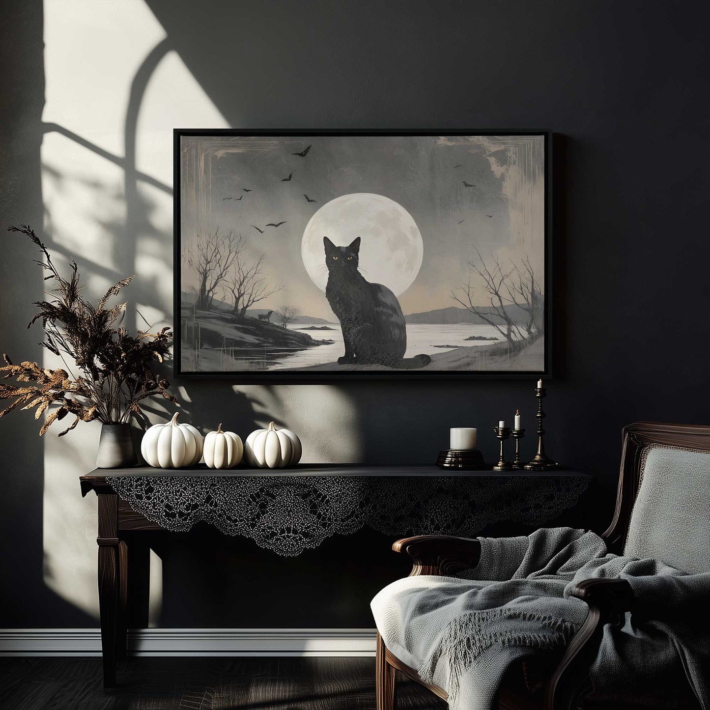 Picture of art in a room