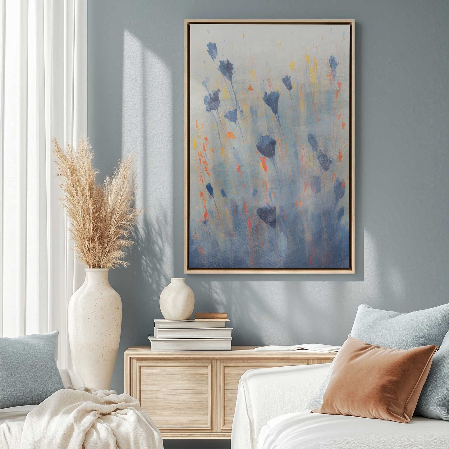 Picture of art in a room