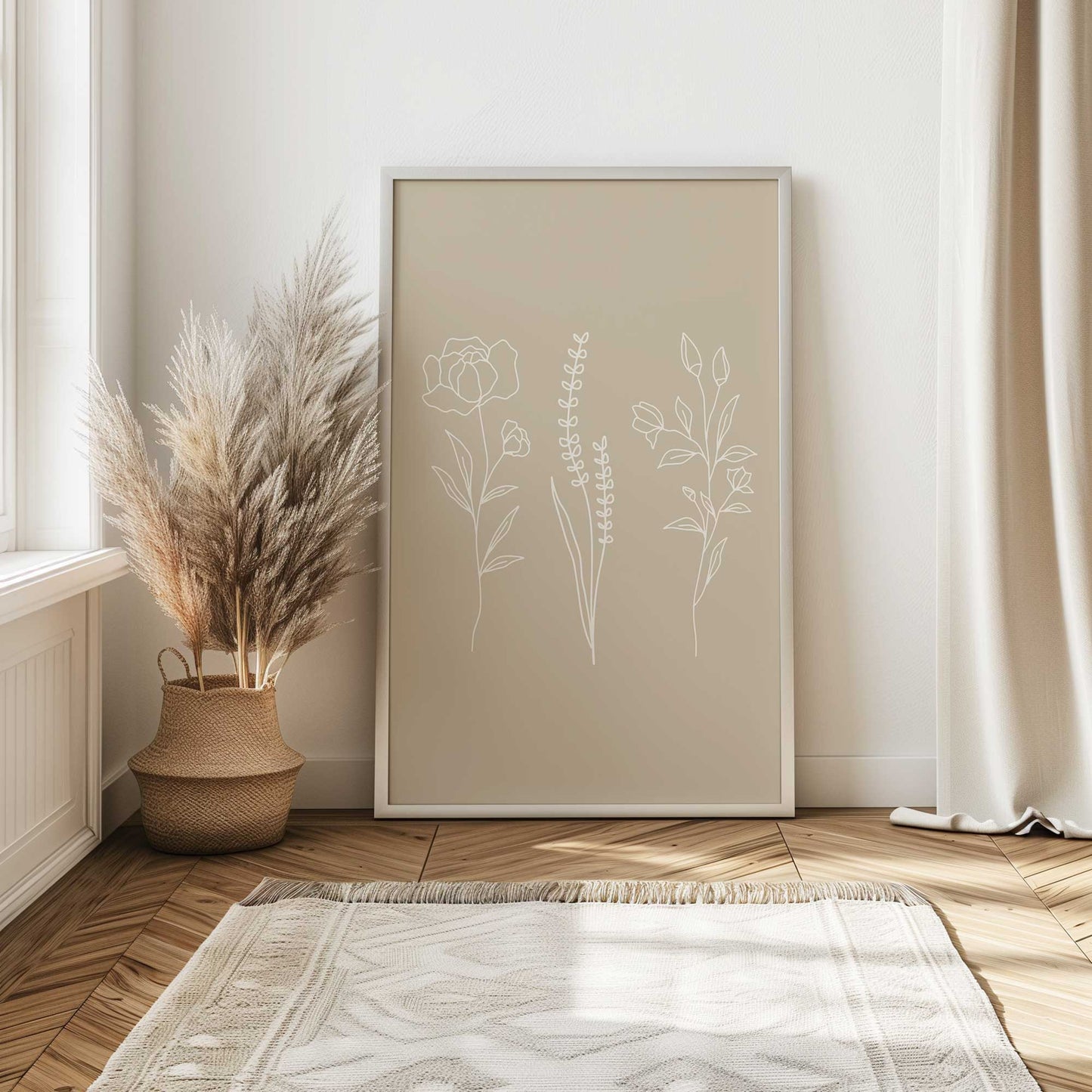 Picture of art in a room