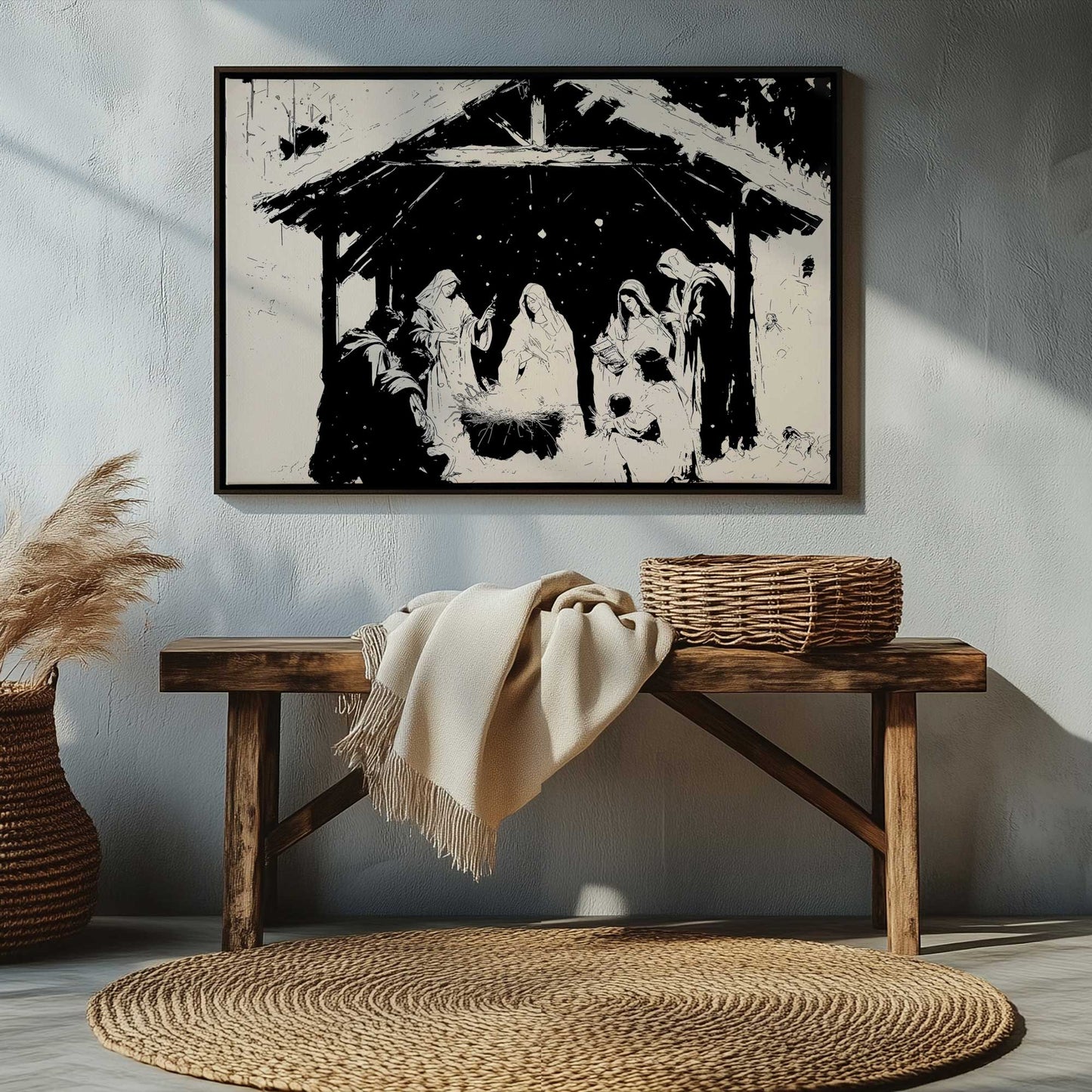 Picture of art in a room