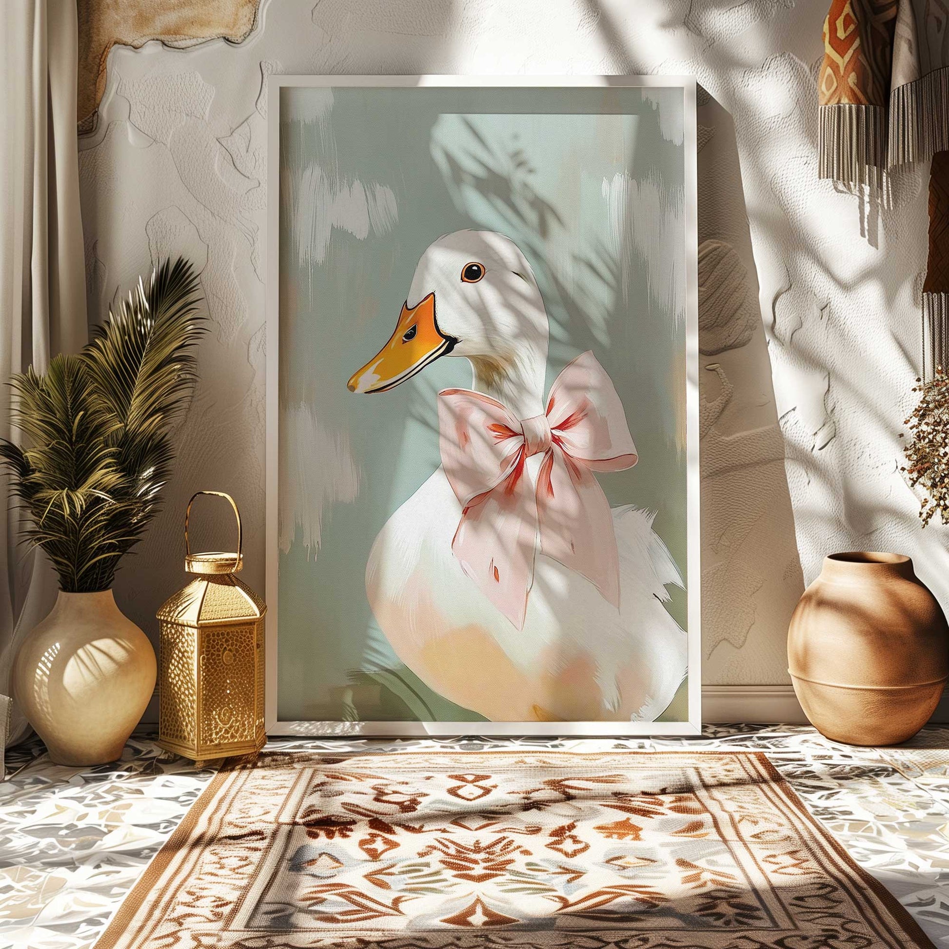 Picture of art in a room