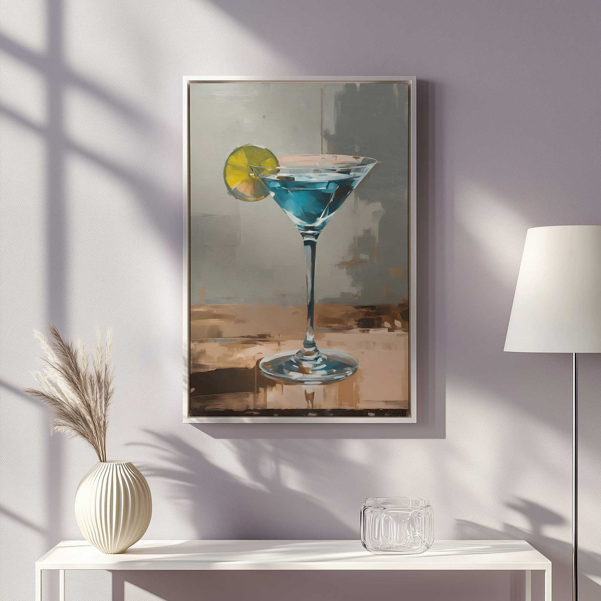 Picture of art in a room