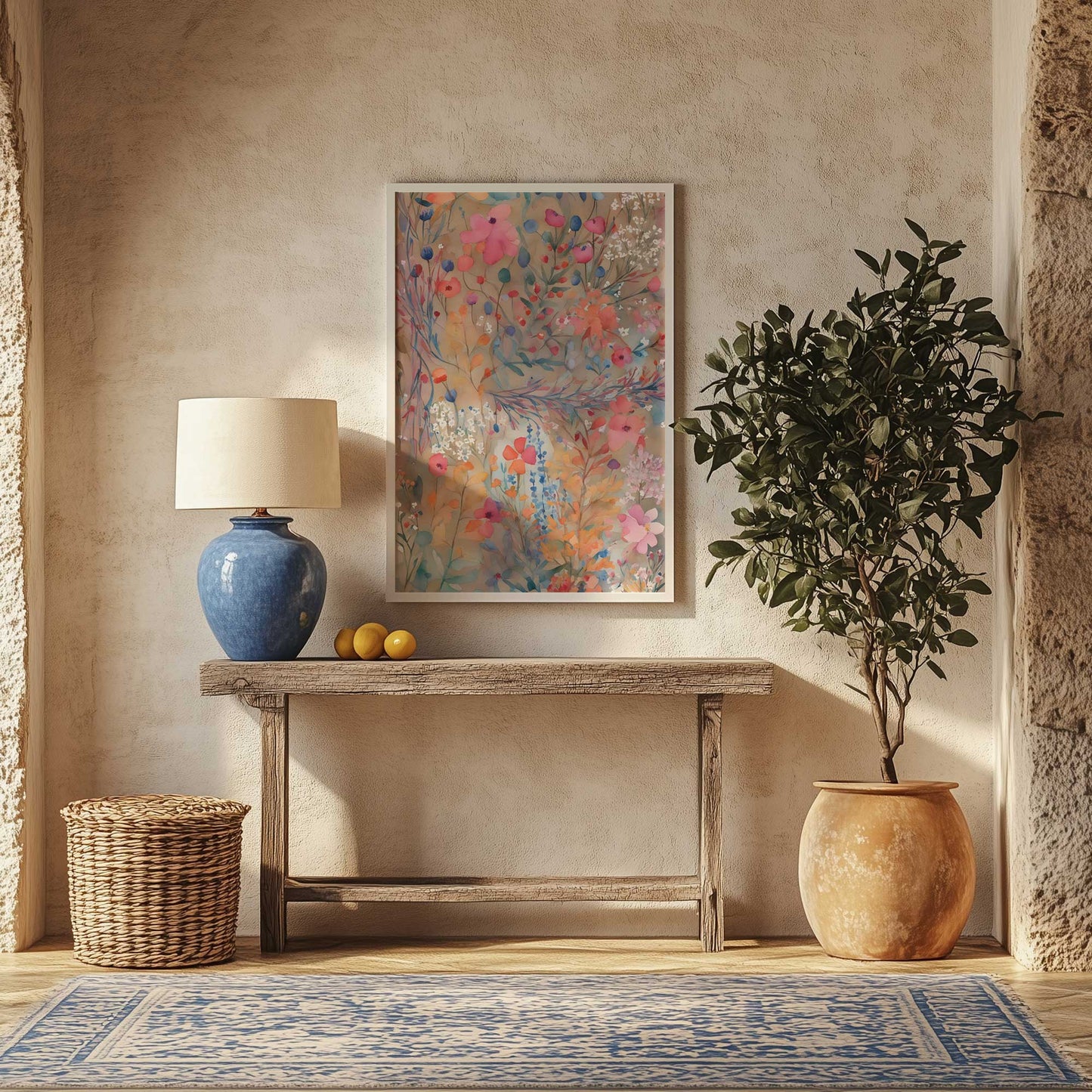 Picture of art in a room