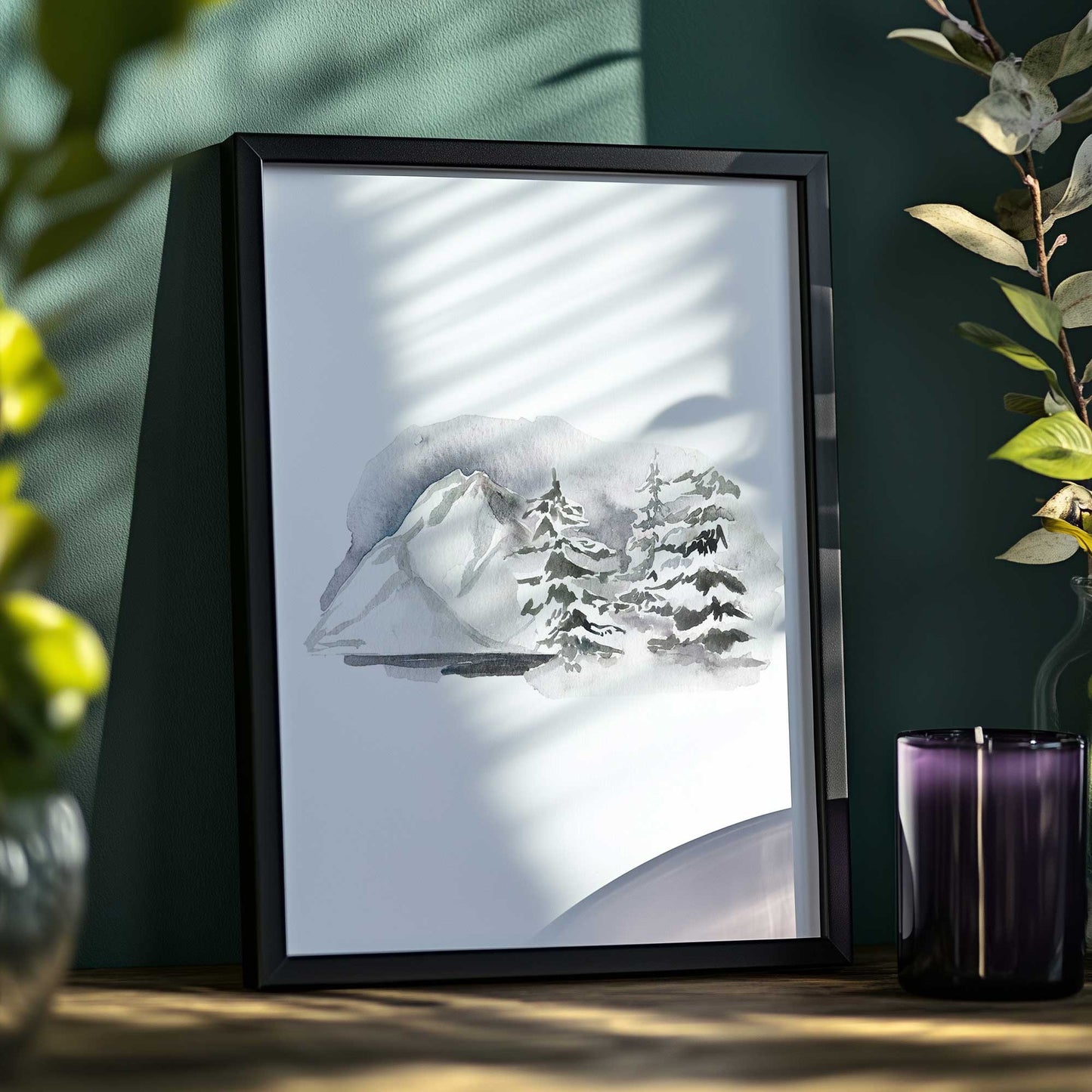 Picture of art in a room