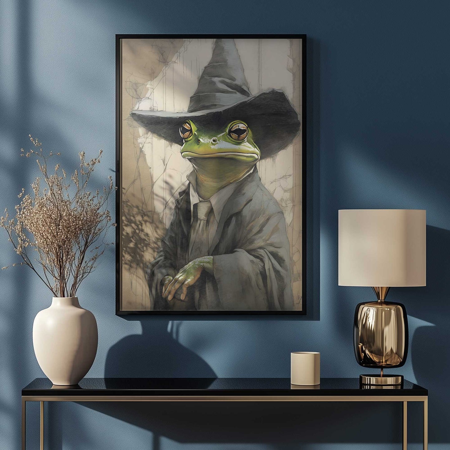 Picture of art in a room