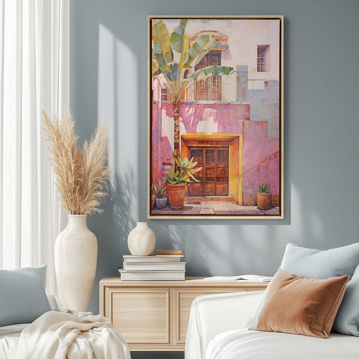 Picture of art in a room
