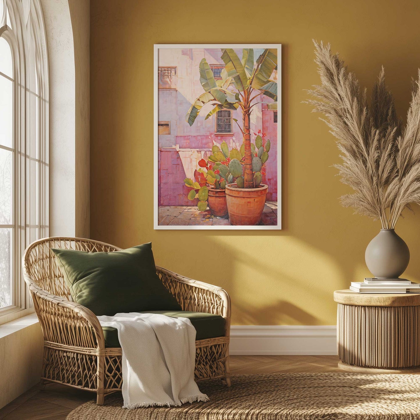 Picture of art in a room