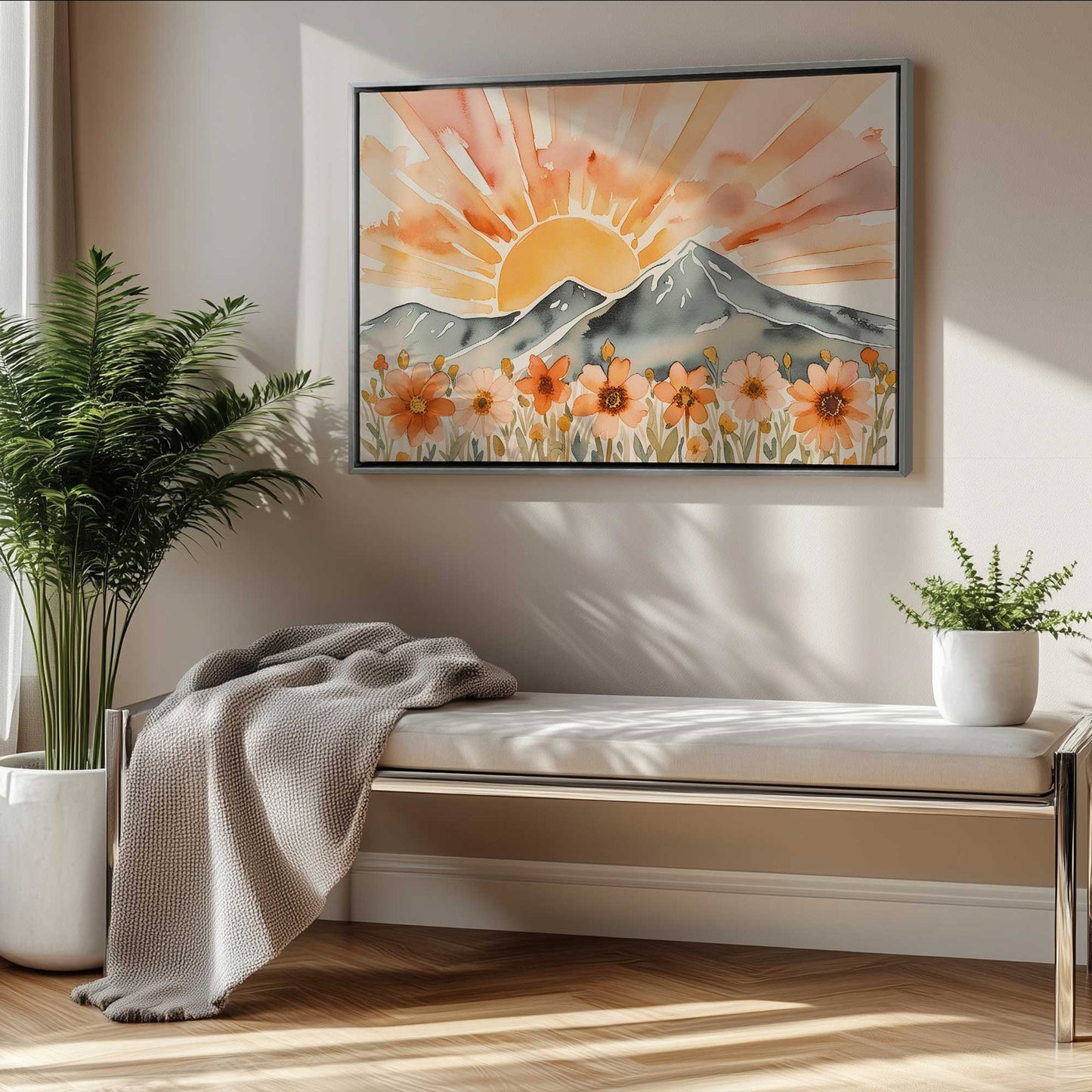Picture of art in a room