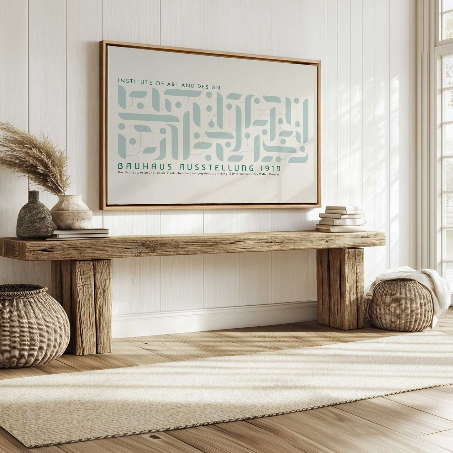 Picture of art in a room