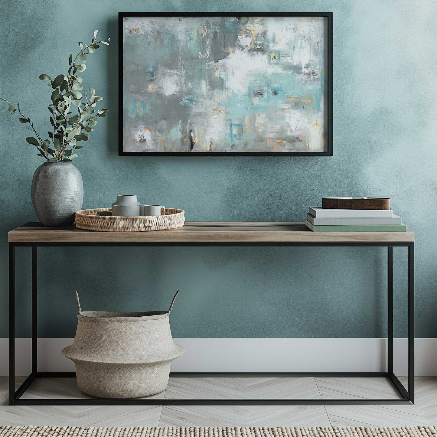 Picture of art in a room