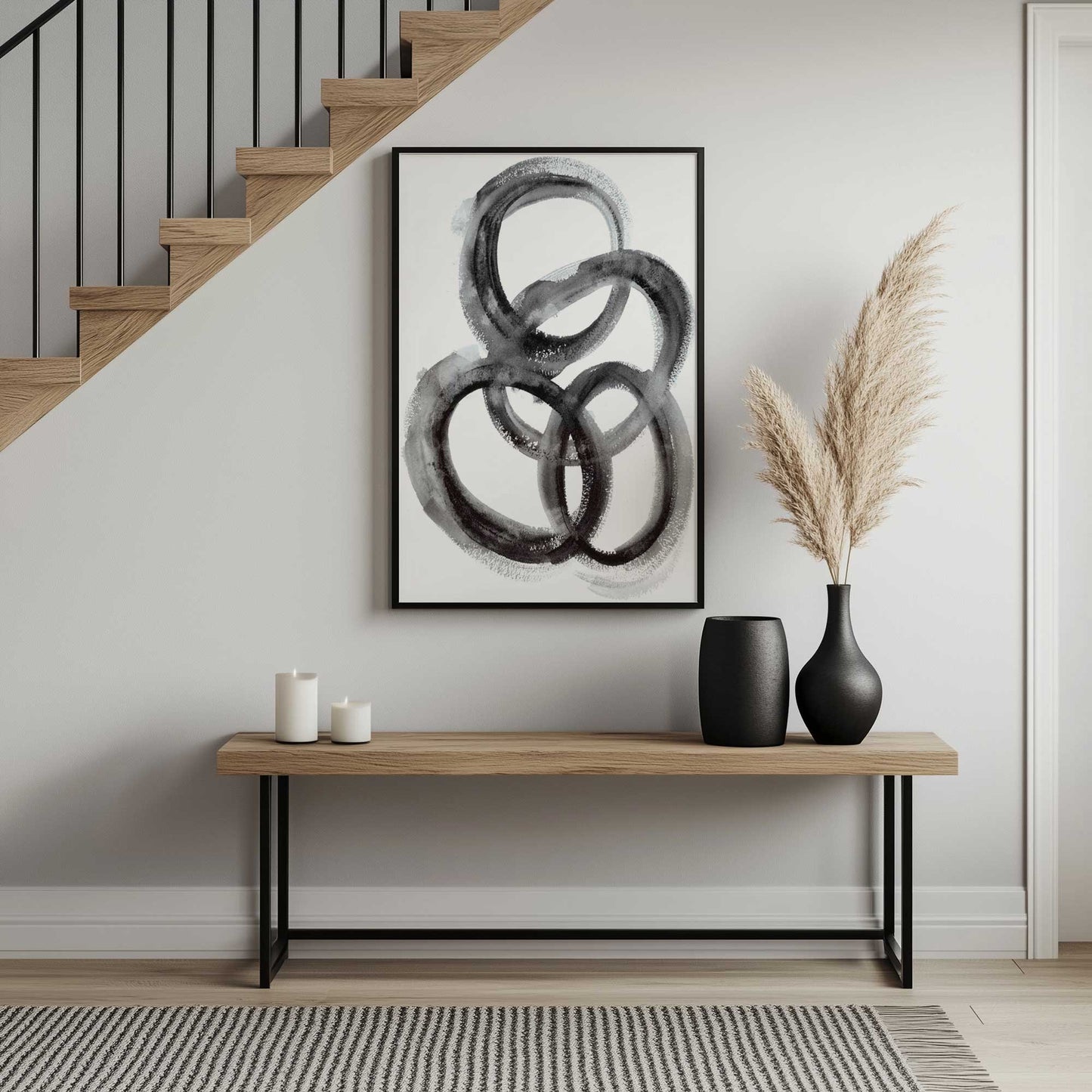 Picture of art in a room