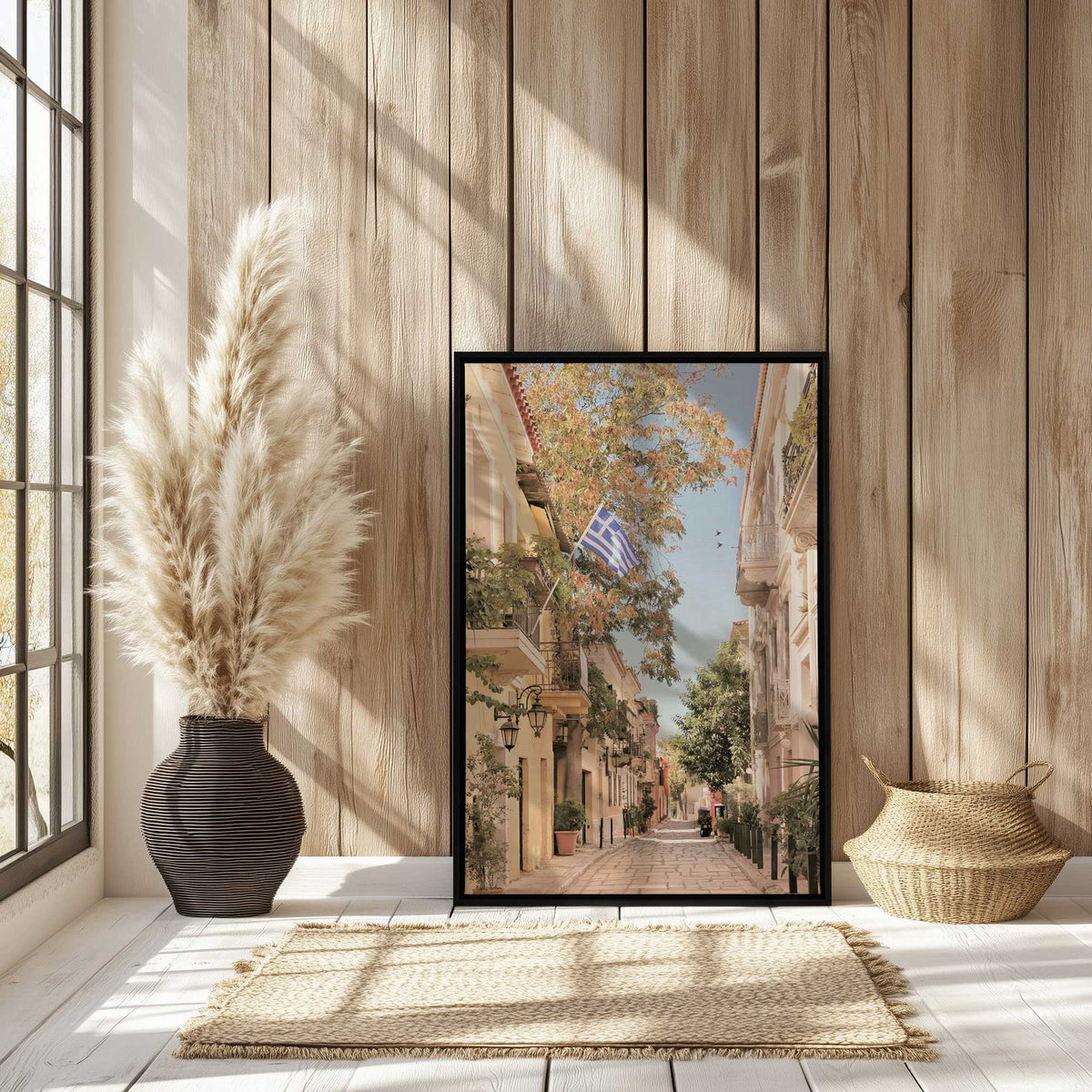 Picture of art in a room