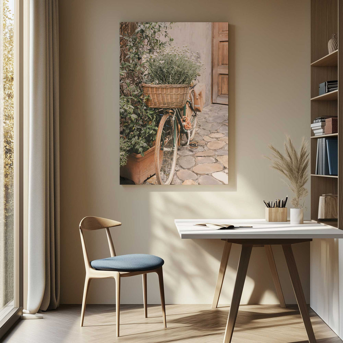 Picture of art in a room