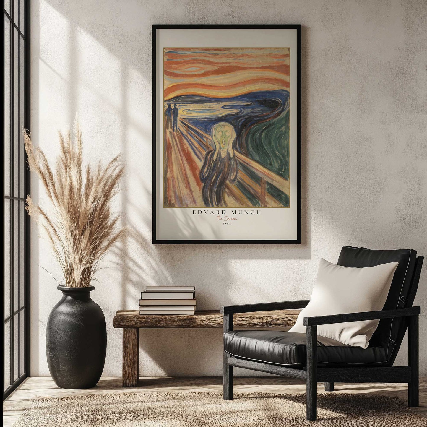 Picture of art in a room