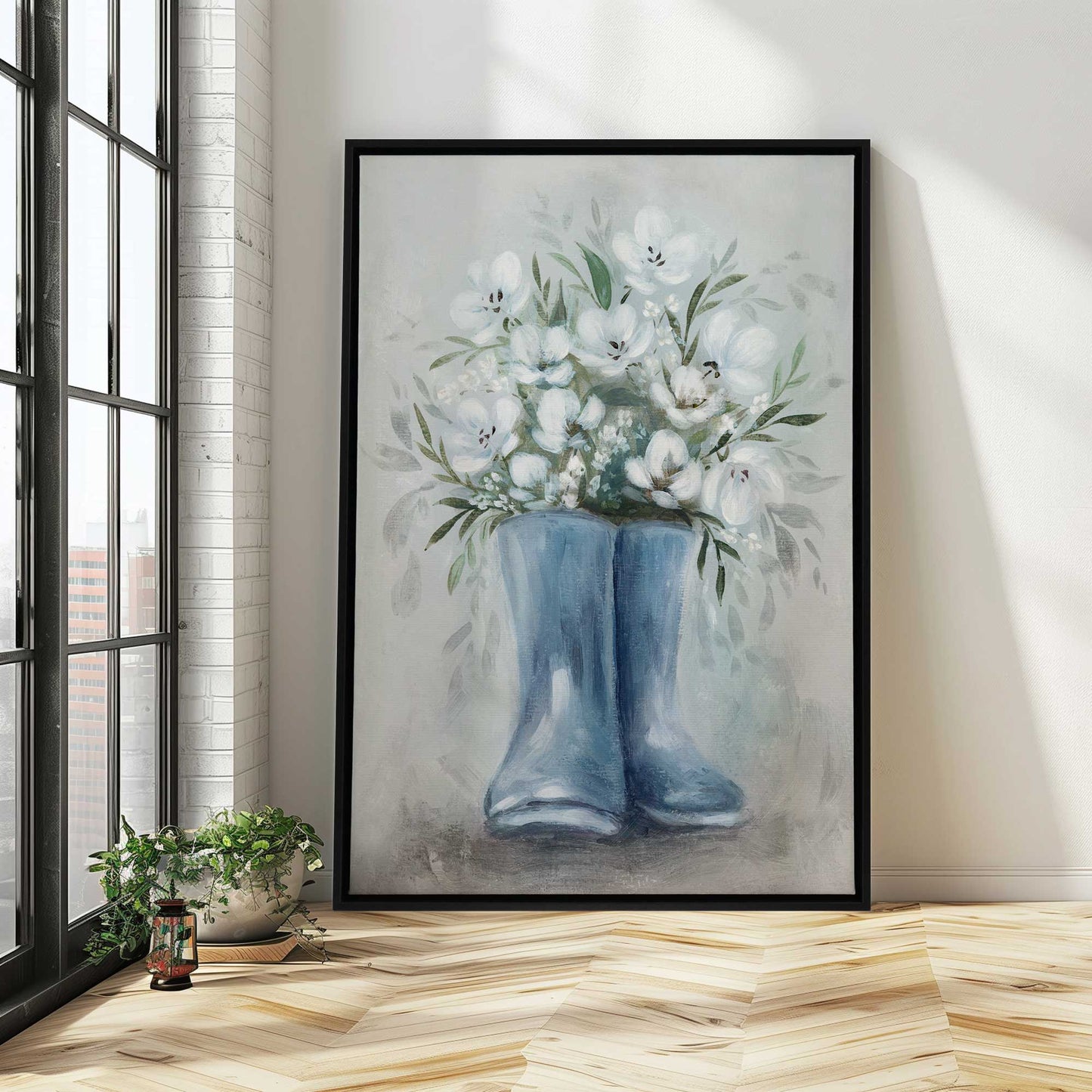 Picture of art in a room