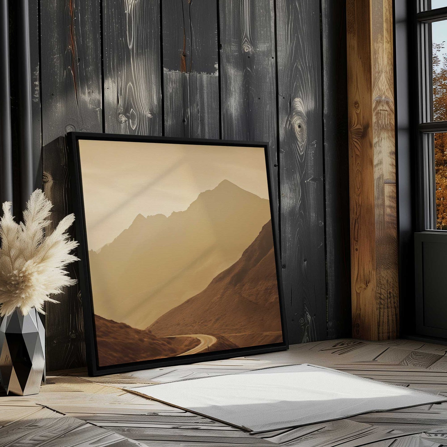 Endless Mountain Road II Canvas Print