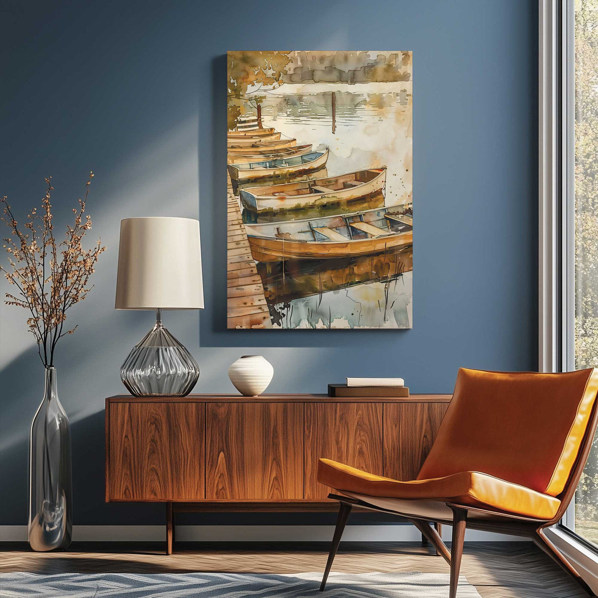 Picture of art in a room