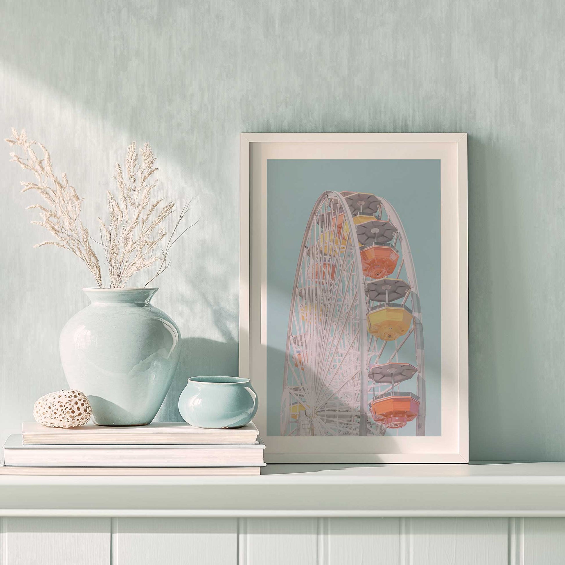 Picture of art in a room