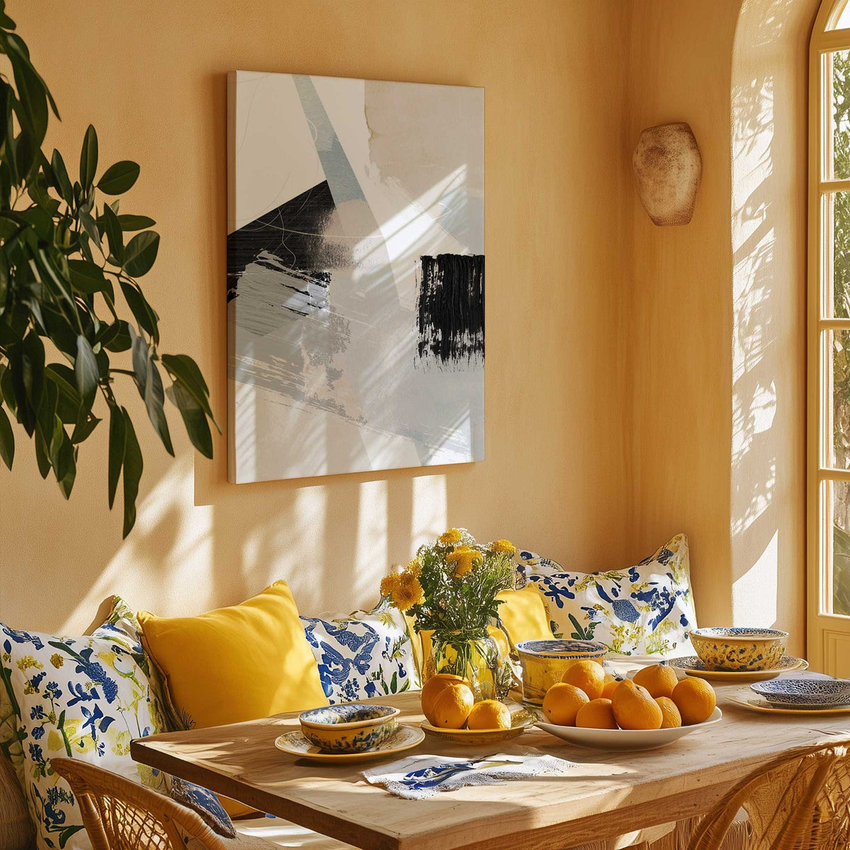 Picture of art in a room