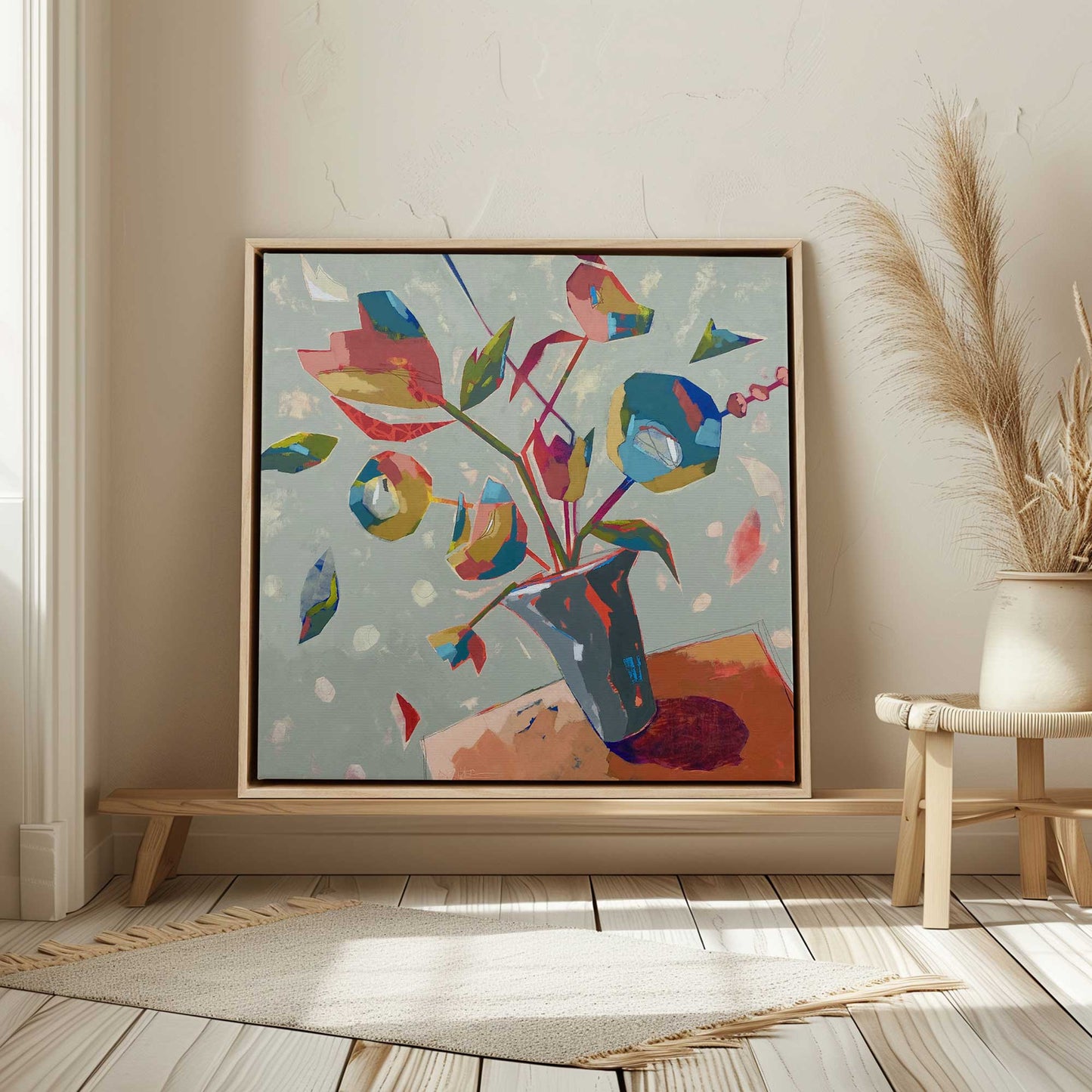 Picture of art in a room
