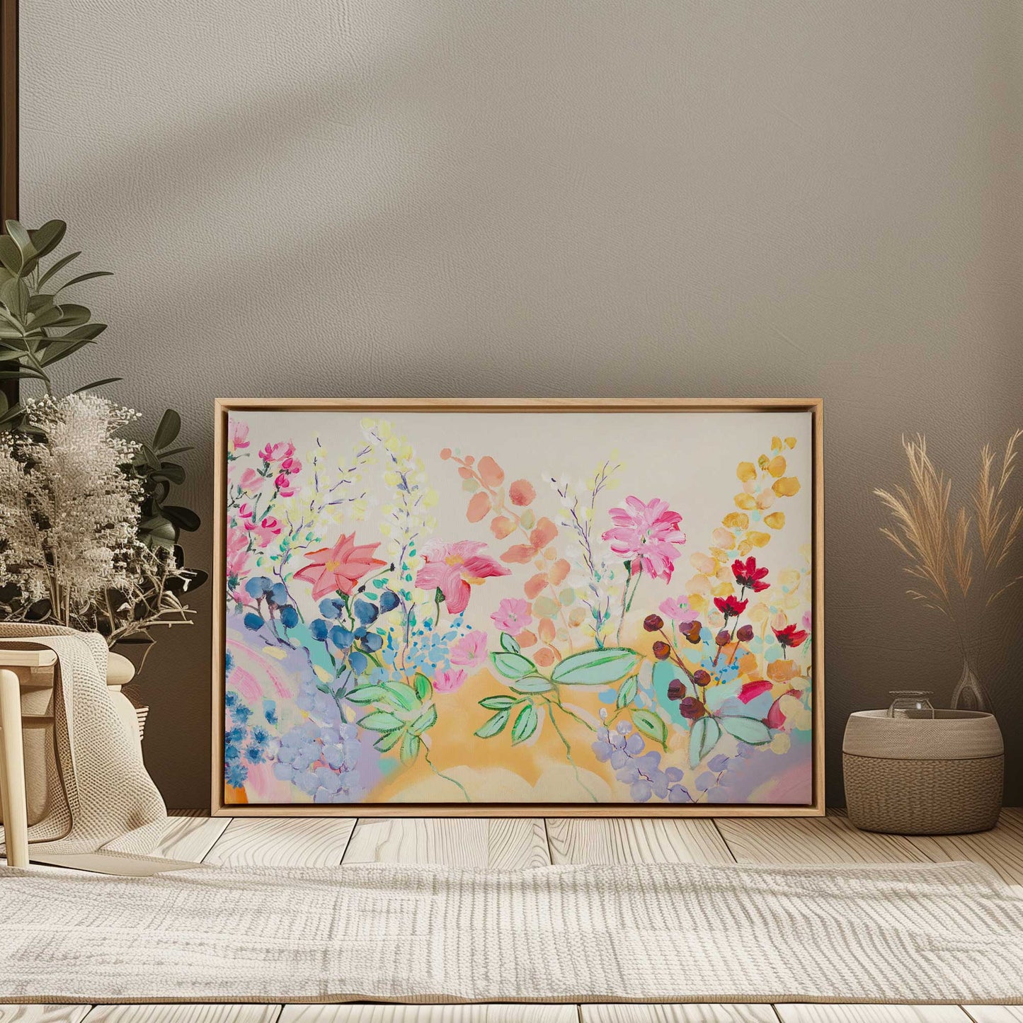 Picture of art in a room