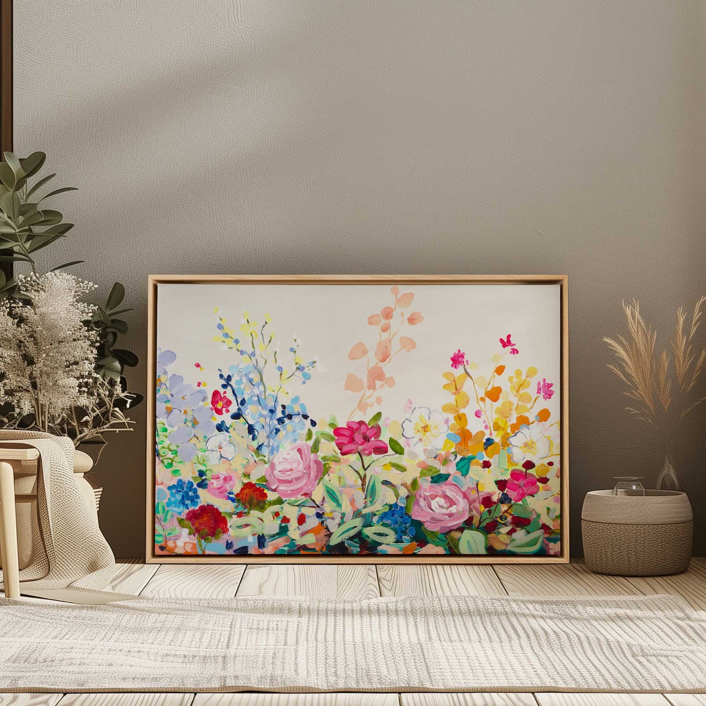 Picture of art in a room