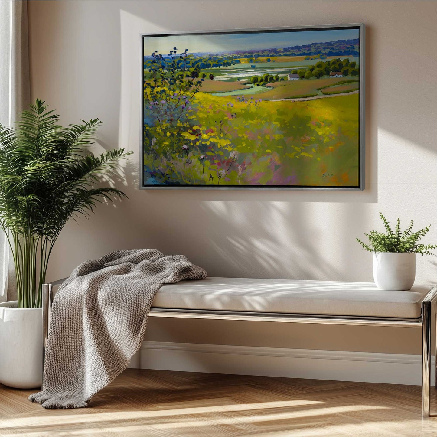 Picture of art in a room