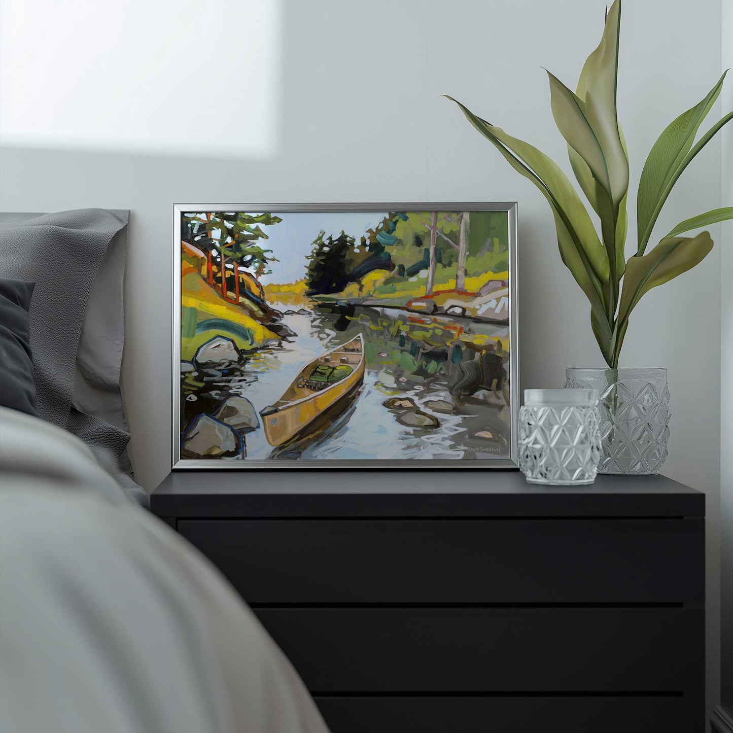 Picture of art in a room