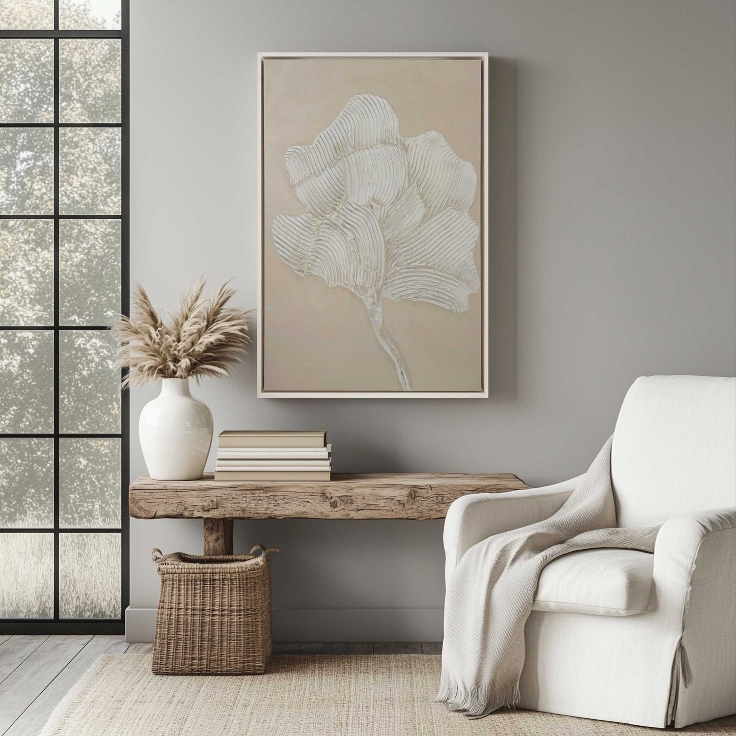 Picture of art in a room