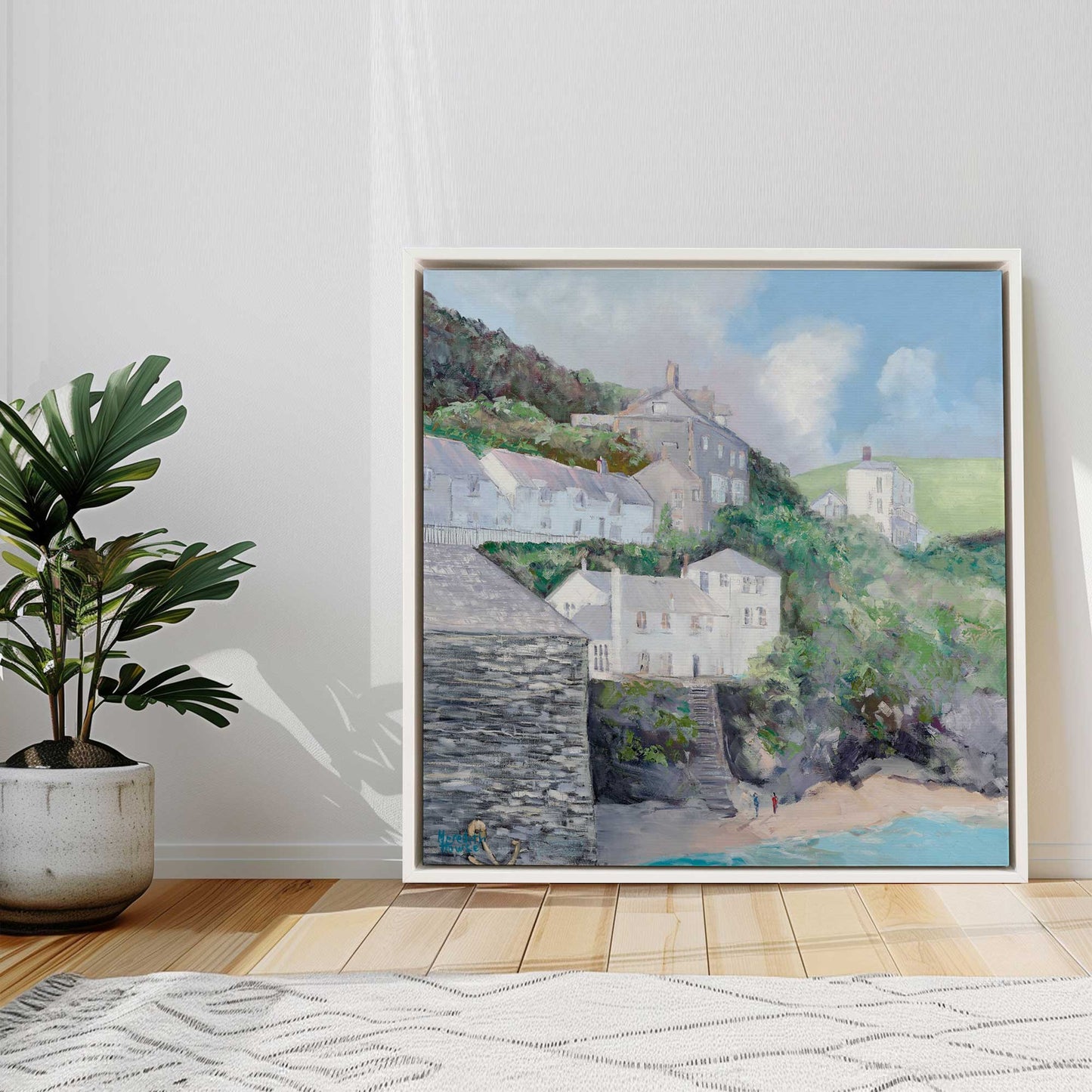 Picture of art in a room