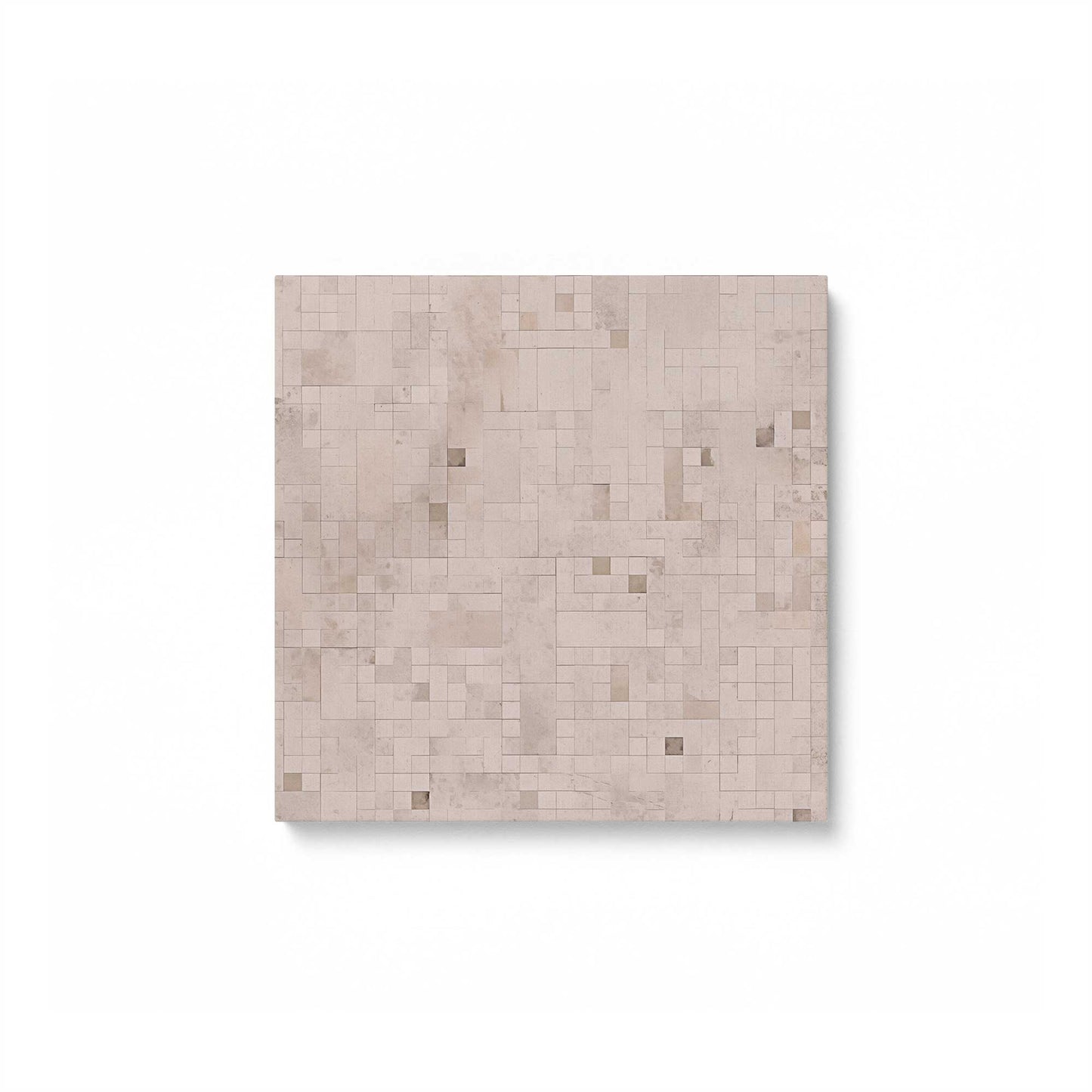 Subtle Gridscape Canvas Print, Set of 2