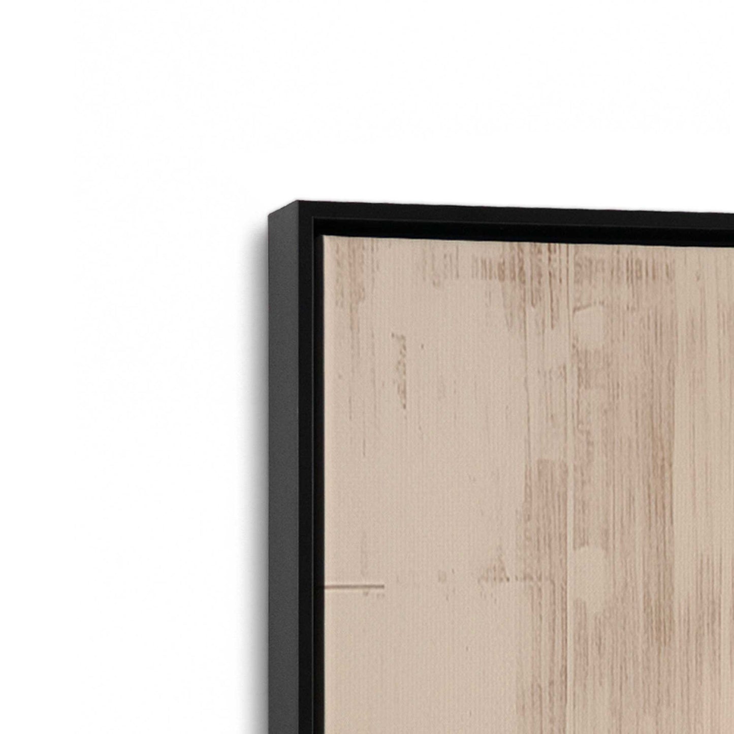 Beige Bliss Abstract Canvas Print, Set of 2