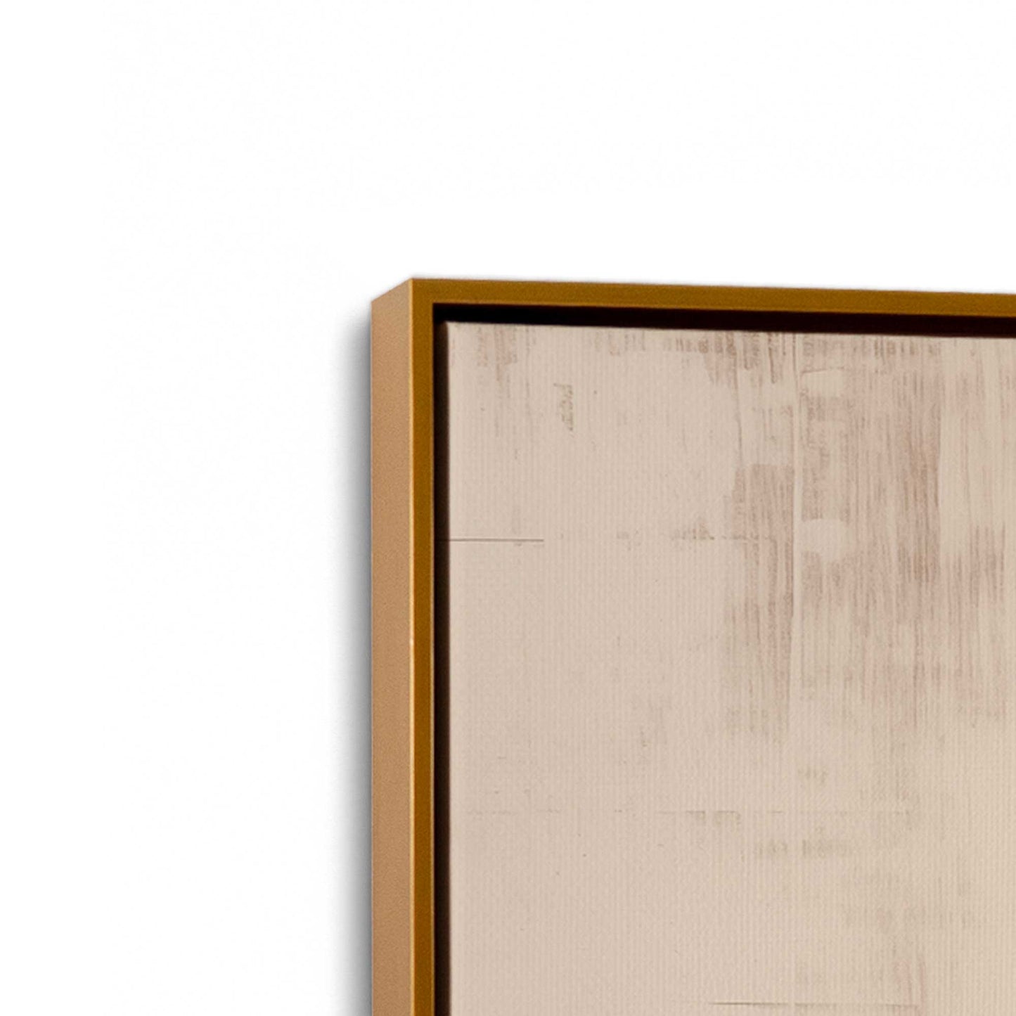 Beige Bliss Abstract Canvas Print, Set of 2