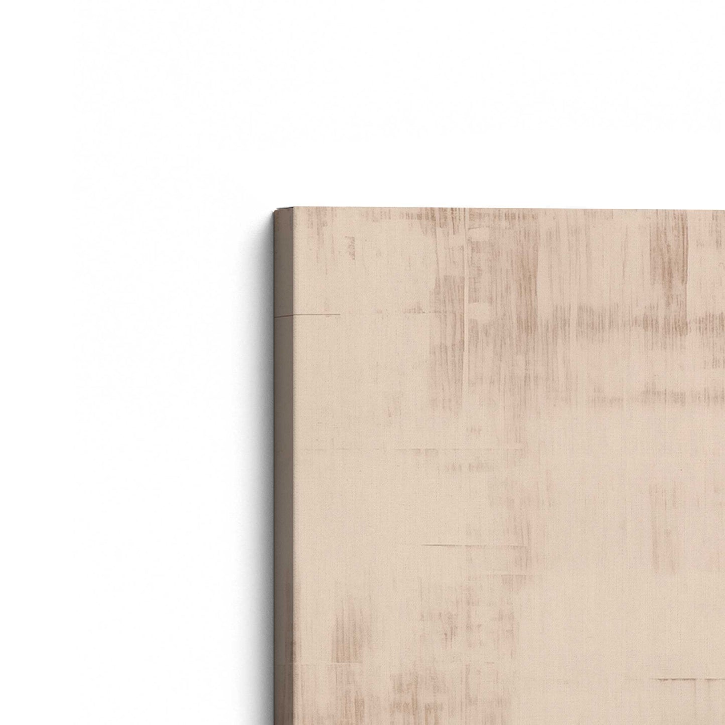 Beige Bliss Abstract Canvas Print, Set of 2