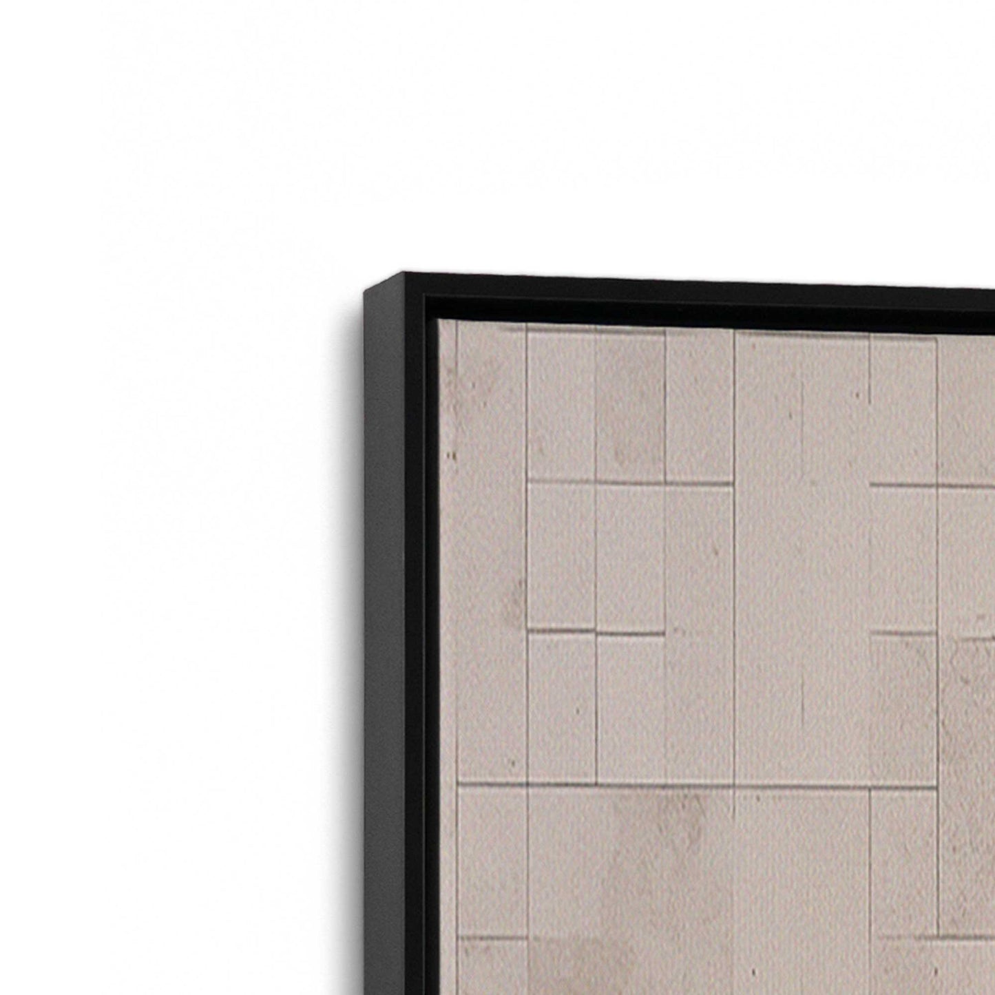 Subtle Gridscape Canvas Print, Set of 2