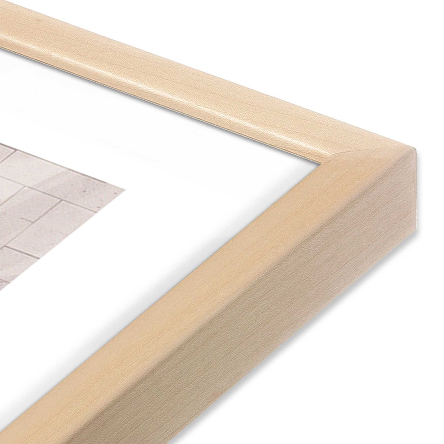 Subtle Gridscape Art Print, Set of 2